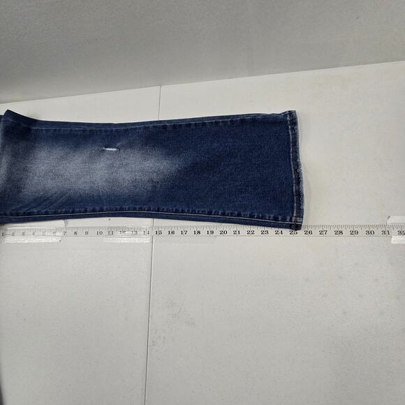 Risen Blue Flare Jeans - Picture 7 of 12